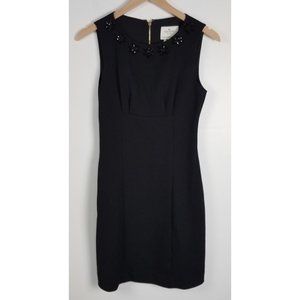 Kate Spade New York Women's Sz. 2 Floral Cluster Diana Dress In Black